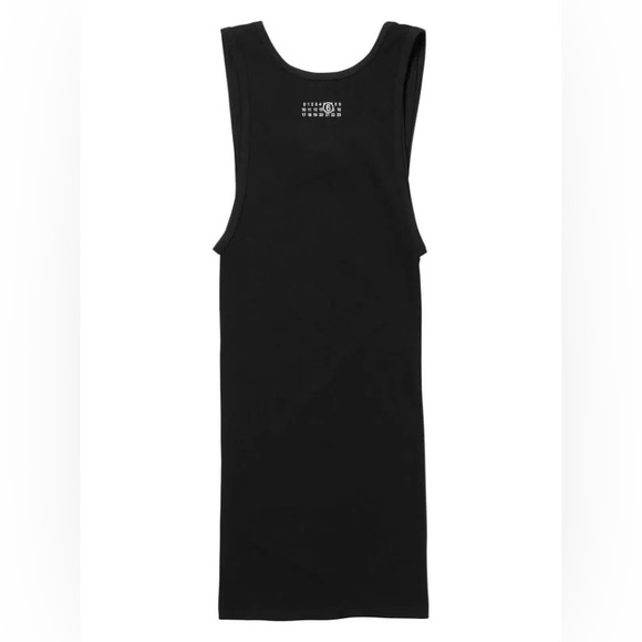 Supreme x MM6 Maison Margiela Tagless Tank Top (1 Pack) 'Black - Picture 2 of 5